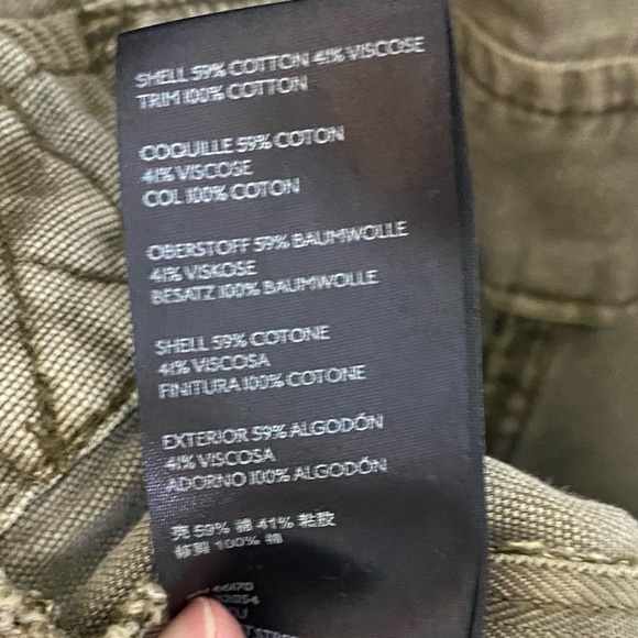 Free People Size Medium Go West Utility Jumpsuit Overalls Army Sage Green Grunge - Picture 14 of 16